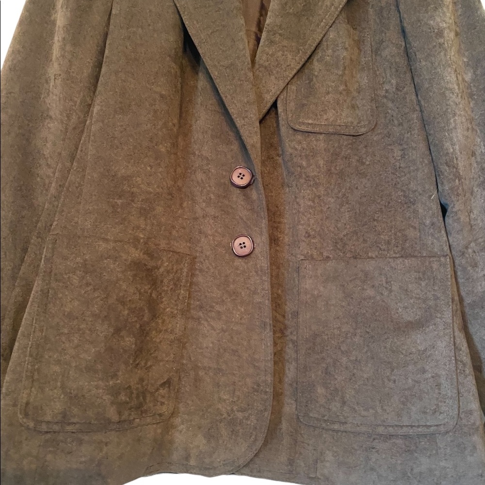 Vintage Frank Lee of California Dark Brown Blazer - Picture 3 of 11